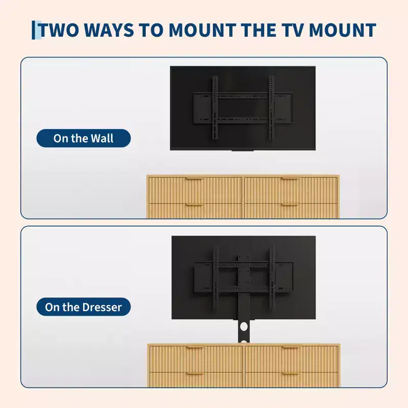 Meuble TV en bois avec support Centre de divertissement