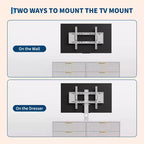 Meuble TV en bois avec support Centre de divertissement