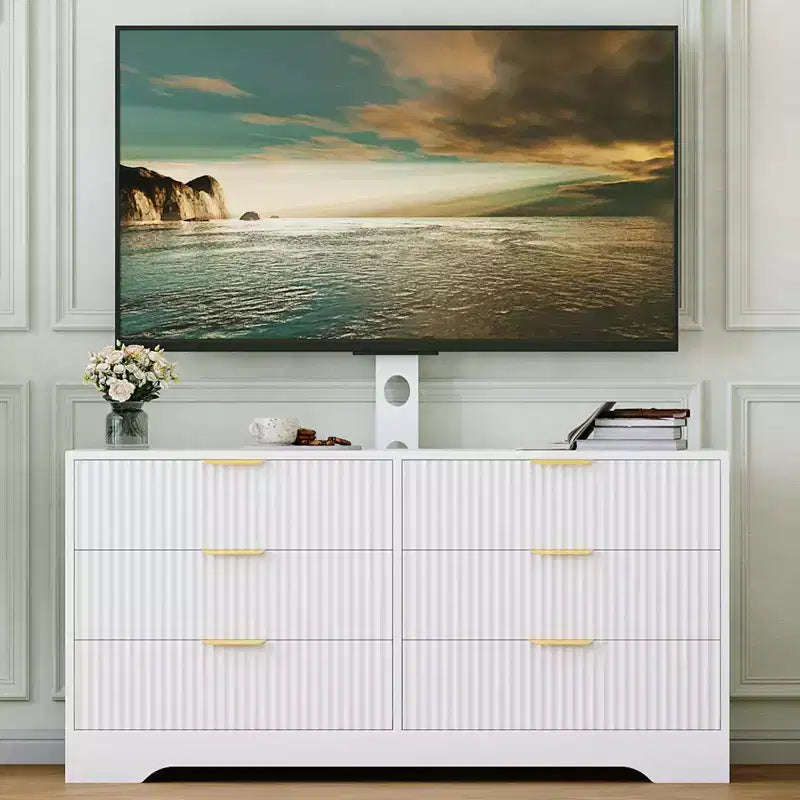 Meuble TV en bois avec support Centre de divertissement