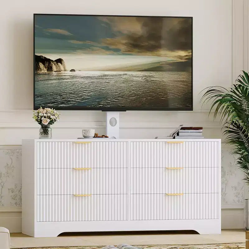 Meuble TV en bois avec support Centre de divertissement