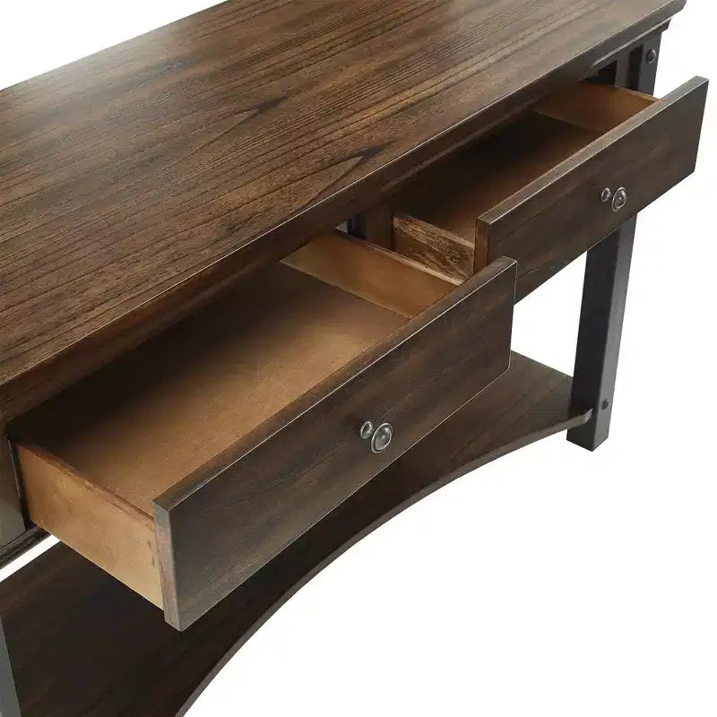 Console en bois