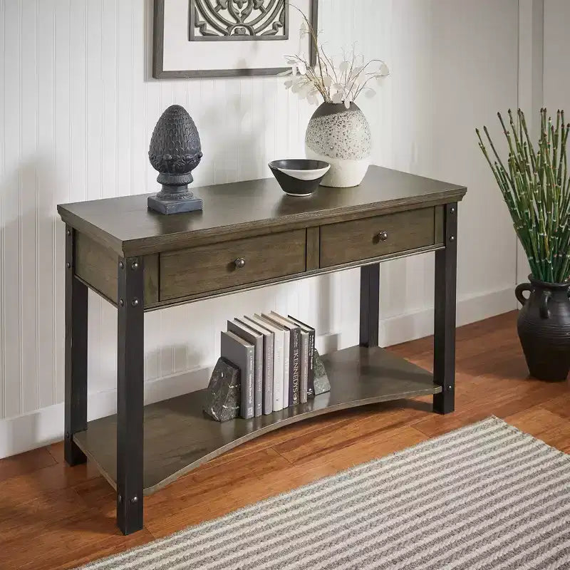 Console en bois