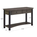 Console en bois