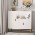 Meuble Buffet Bahut Armoire de Rangement avec Tiroirs Étagères