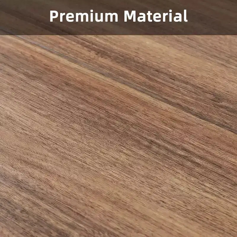 Table de salle à manger de ferme marron Facile à assembler Table de cuisine rectangulaire