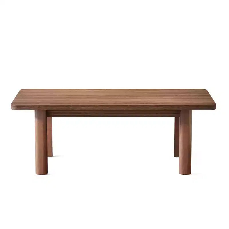 Table de salle à manger de ferme marron Facile à assembler Table de cuisine rectangulaire