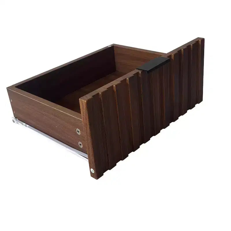 Table de chevet en bois élégante et fonctionnelle à 2 tiroirs