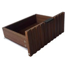 Table de chevet en bois élégante et fonctionnelle à 2 tiroirs