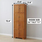 Armoire haute de rangement autoportante