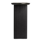 Console asymétrique noire