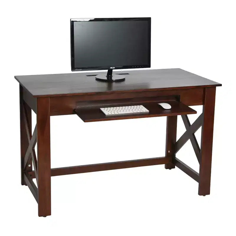Bureau Rustique en Bois Massif de Ferme