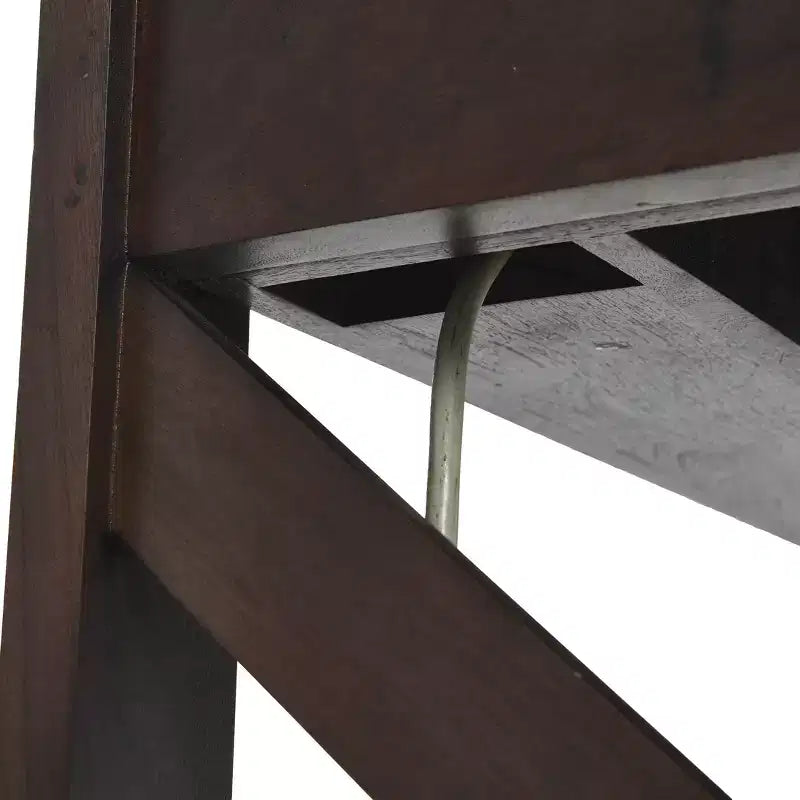 Bureau Rustique en Bois Massif de Ferme