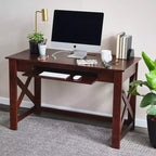 Bureau Rustique en Bois Massif de Ferme