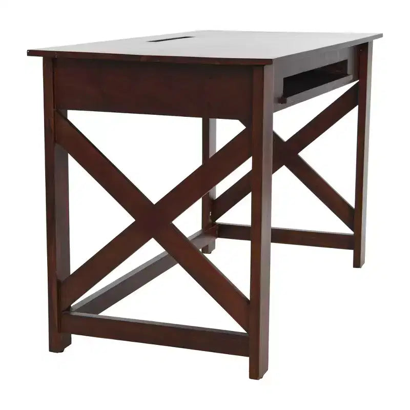Bureau Rustique en Bois Massif de Ferme