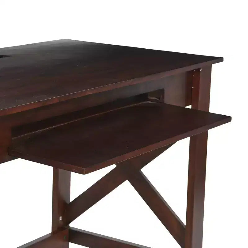 Bureau Rustique en Bois Massif de Ferme