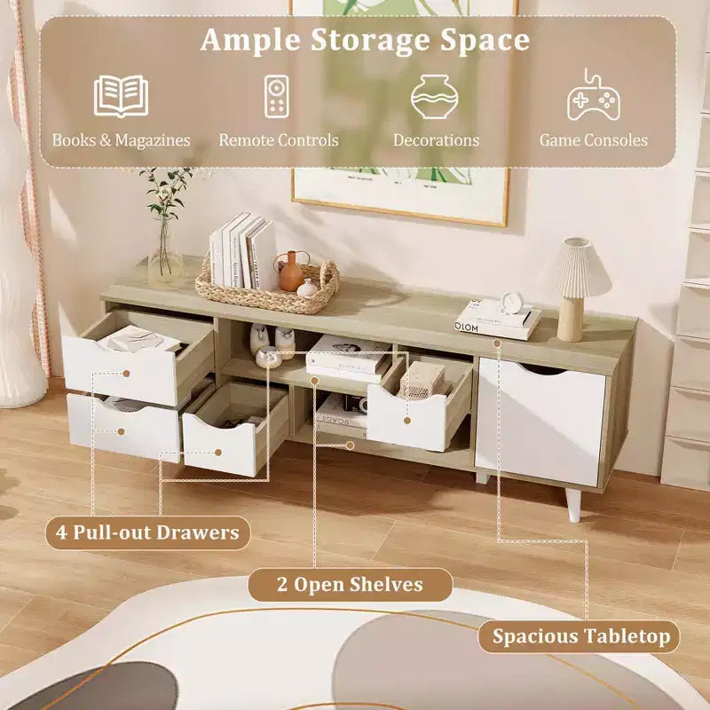 Meuble TV avec rangement