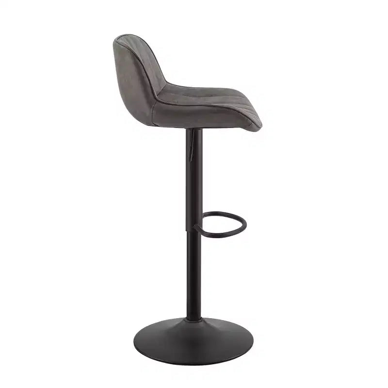 Tabourets de bar réglables en similicuir (lot de 2)