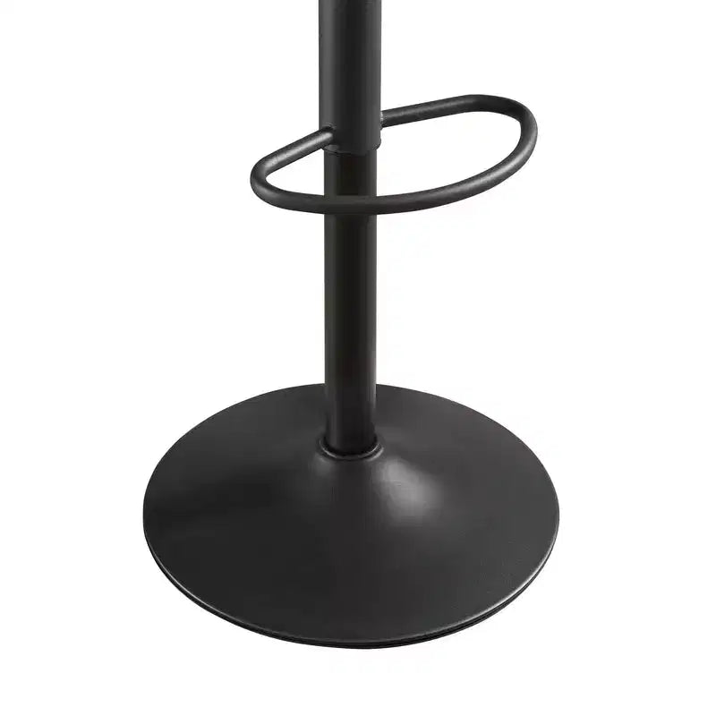 Tabourets de bar réglables en similicuir (lot de 2)