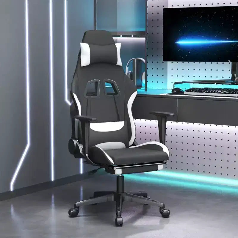 Chaise de jeu en tissu avec assise et dossier réglables