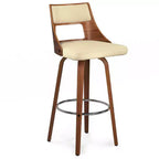 Lot de 2 tabourets de bar pivotants