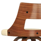 Lot de 2 tabourets de bar pivotants