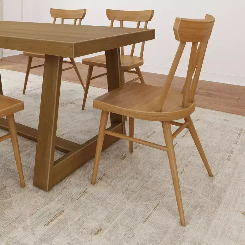 Chaises de salle à manger en bois massif