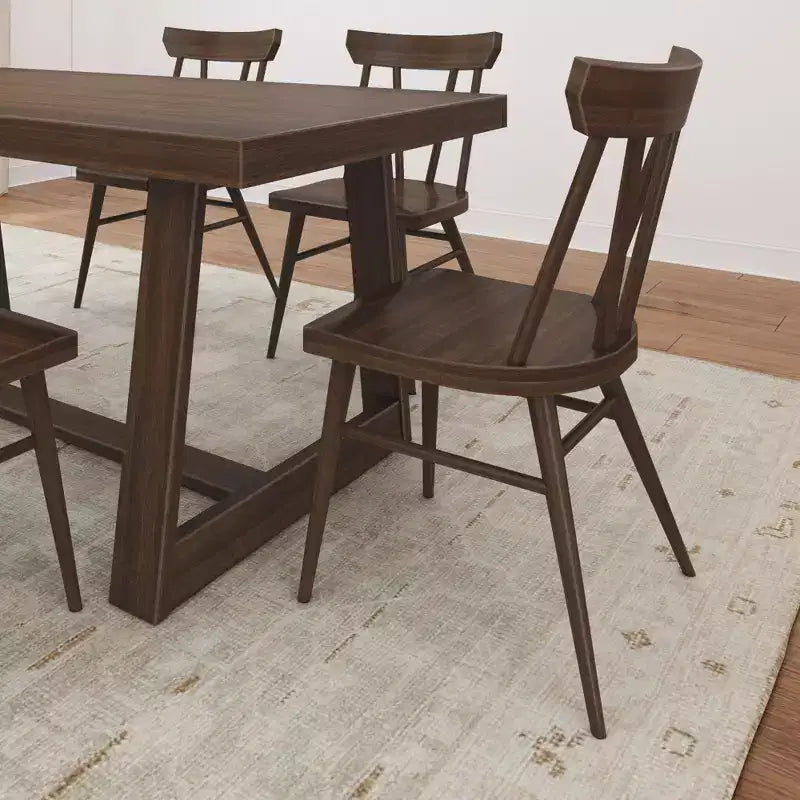 Chaises de salle à manger en bois massif